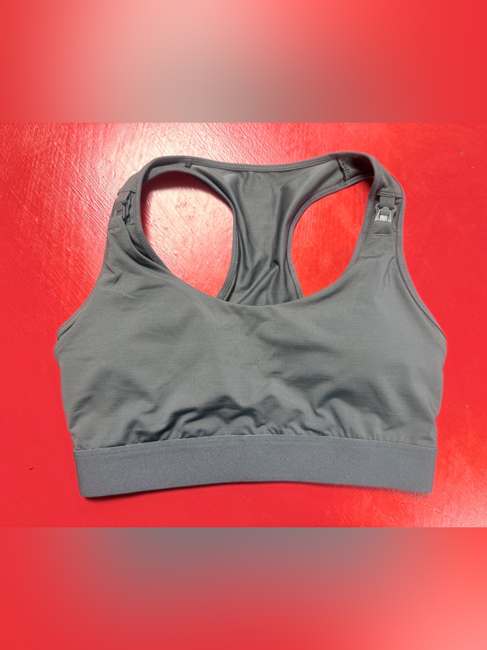 CALIA SPORTS GRAY NURSING MATERNITY BRA